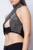 Rhinestone Cross Halter Top sold by Folklore Shop