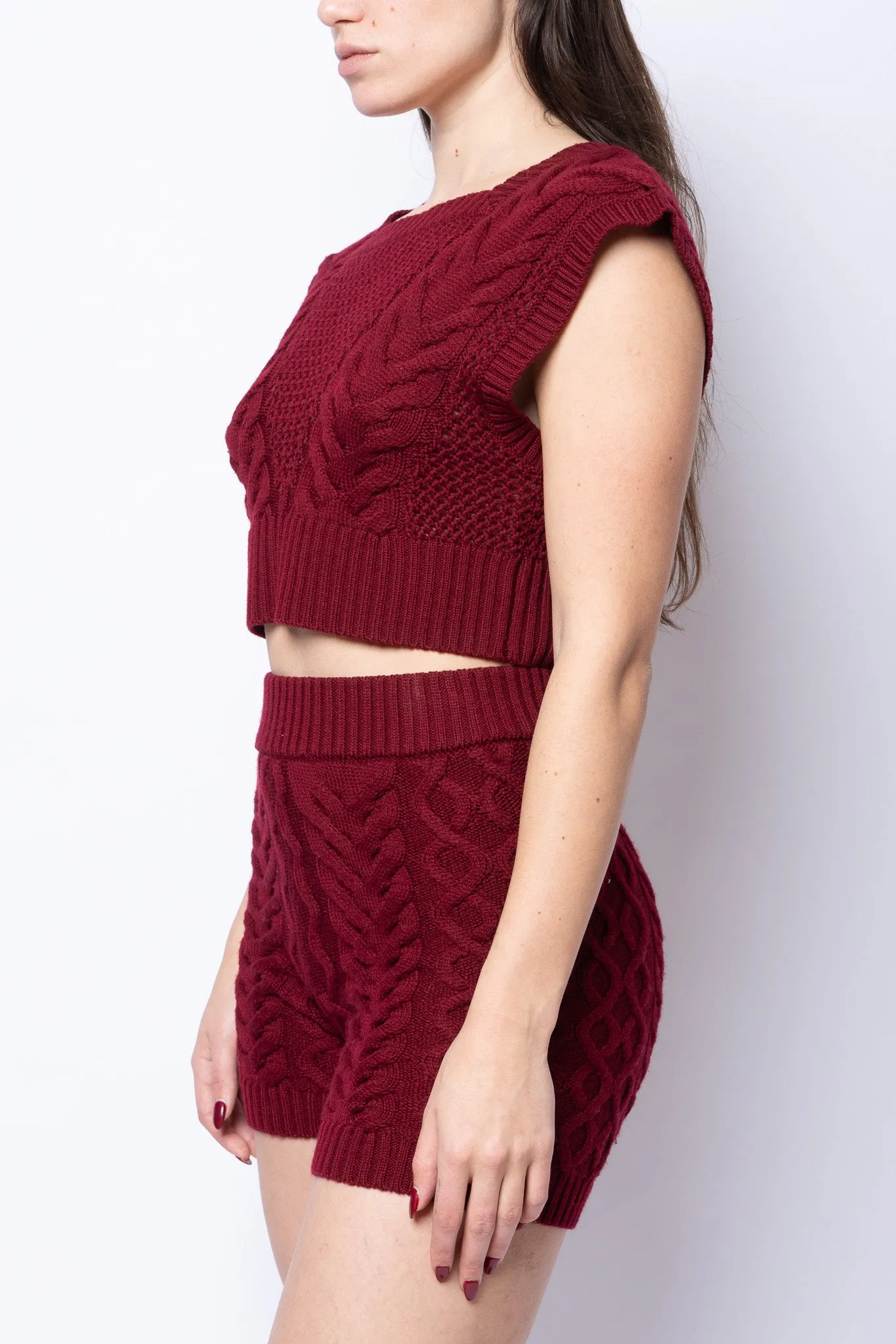 Chunk Knit Sweater Vest sold by Folklore Shop product image thumbnail 2