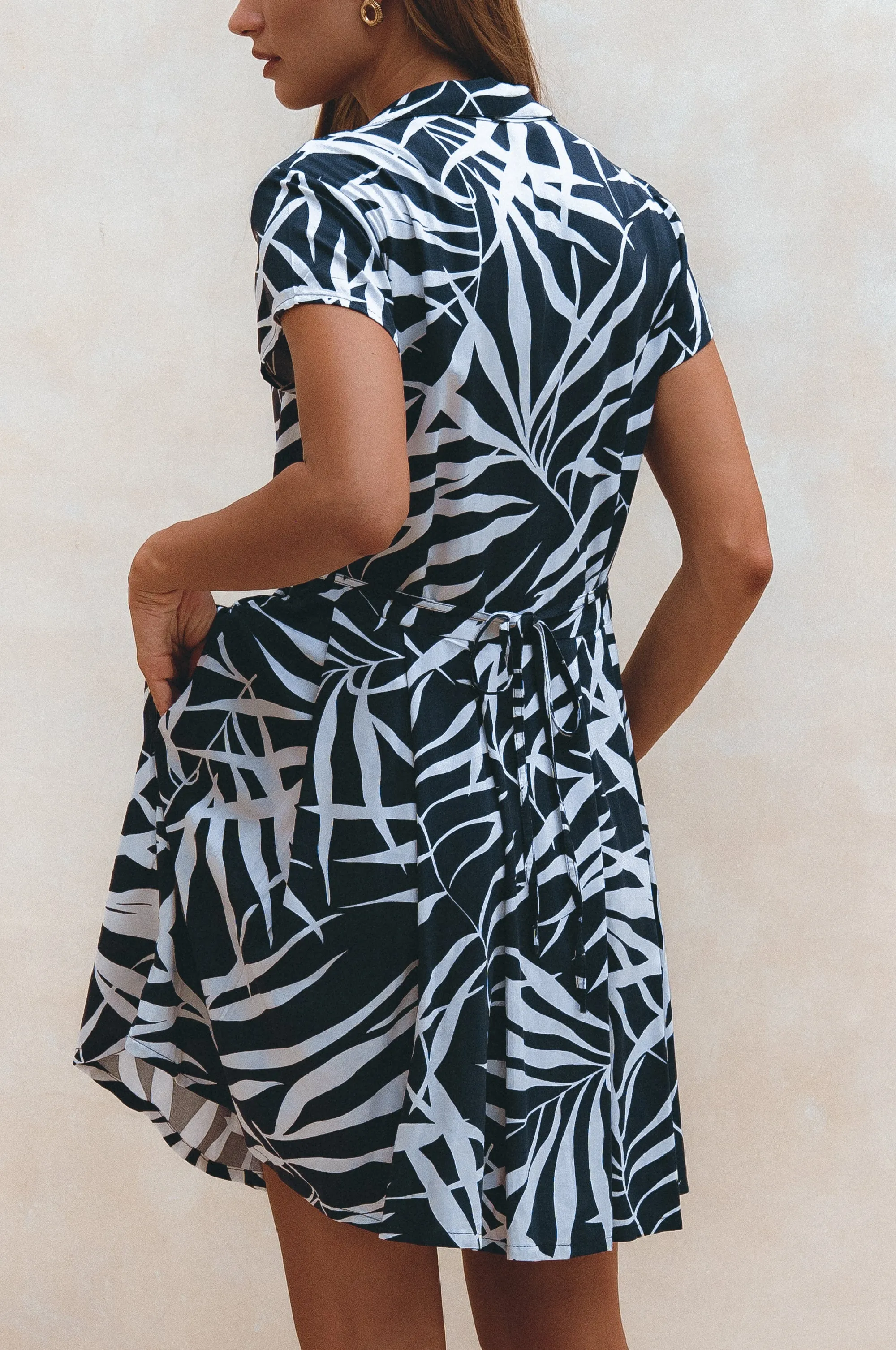 Agnes Shirt Dress - Fern sold by Folklore Shop product image thumbnail 4