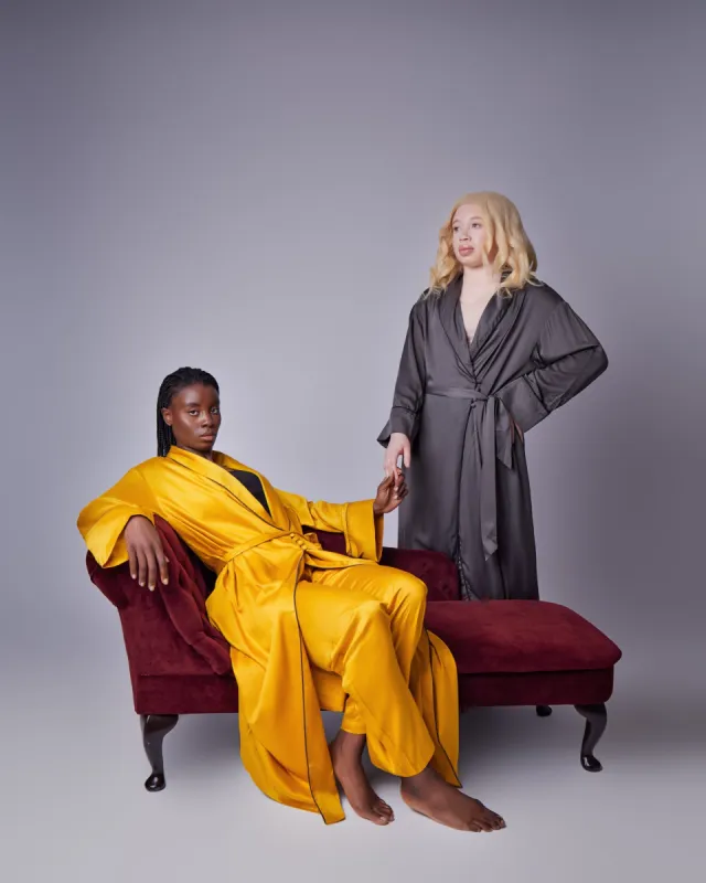Bamboo Silk Robe sold by Folklore Shop