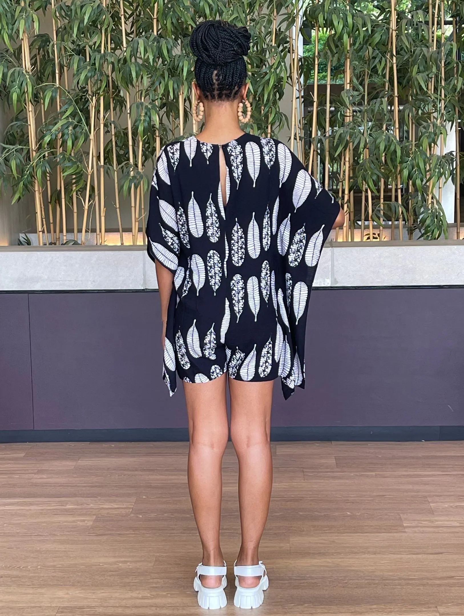 KORI Caftan Romper sold by Folklore Shop product image thumbnail 4