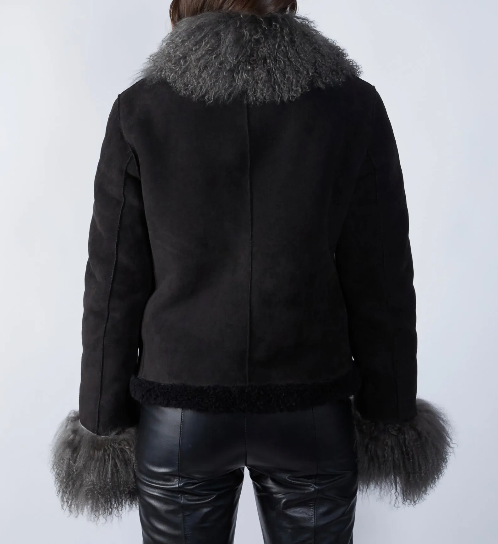 Faux Shearling Wave Jacket sold by Folklore Shop product image thumbnail 2