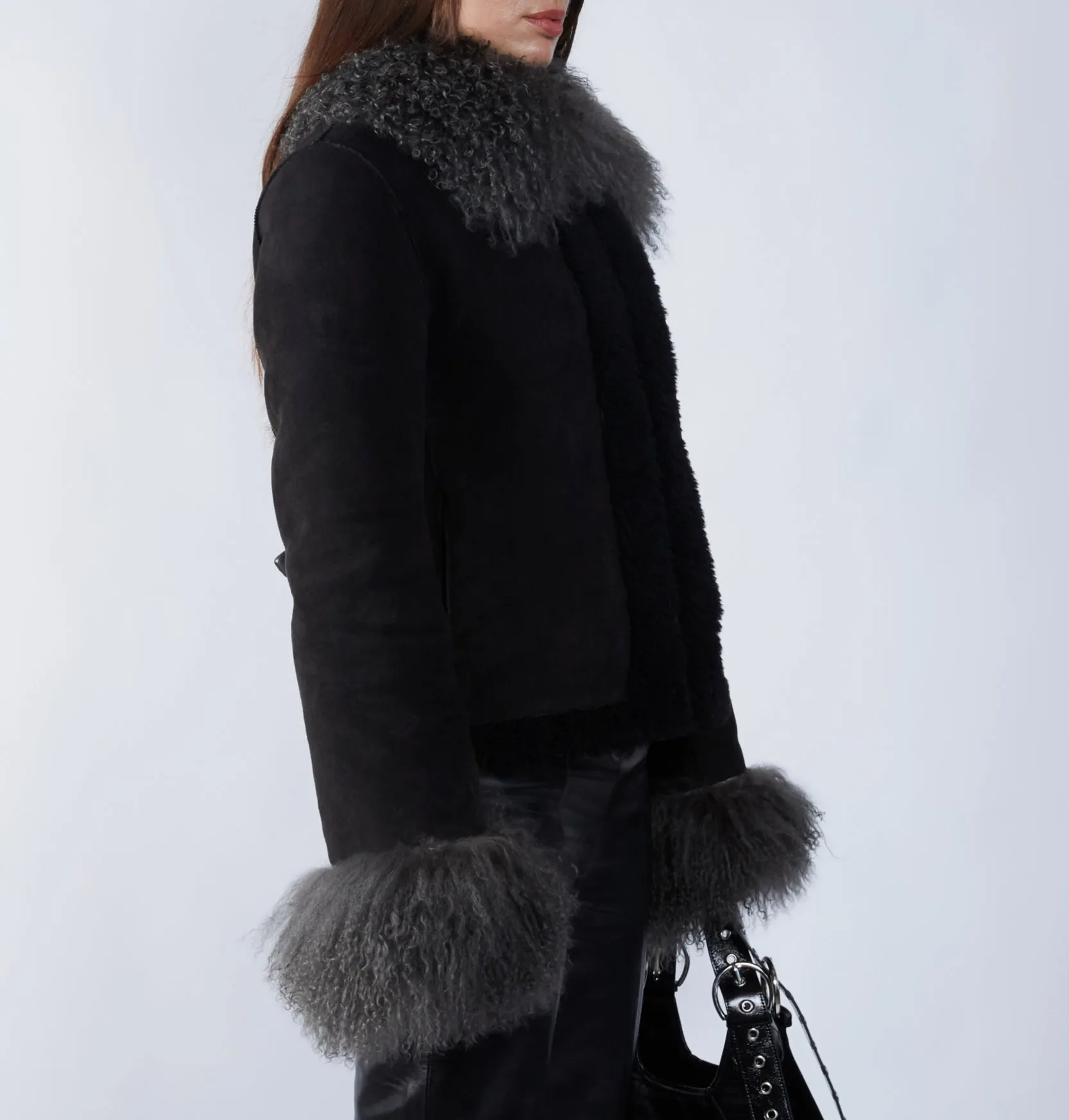 Faux Shearling Wave Jacket sold by Folklore Shop product image thumbnail 3