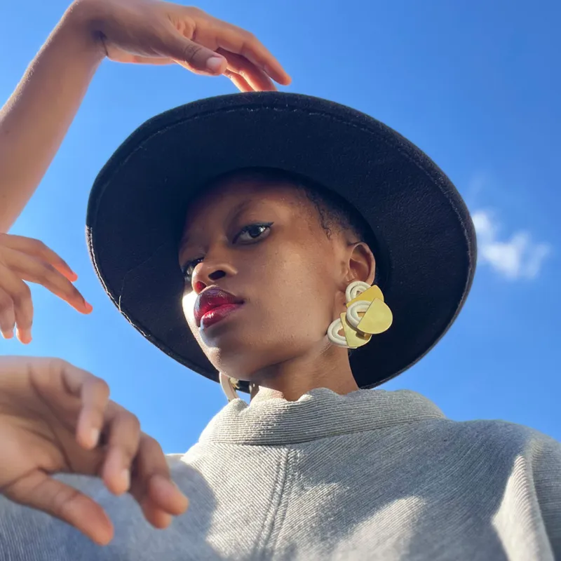 Blossom earrings sold by Folklore Shop