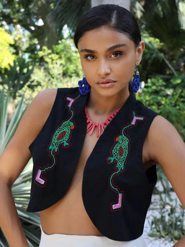 Embroidered Vest sold by Folklore Shop