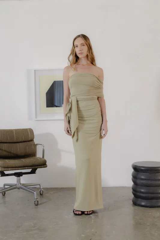 Gina Dress - Pale Green sold by Folklore Shop