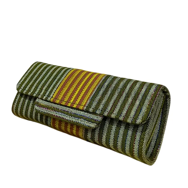 Grass BOXY CLUTCH PURSE sold by Folklore Shop