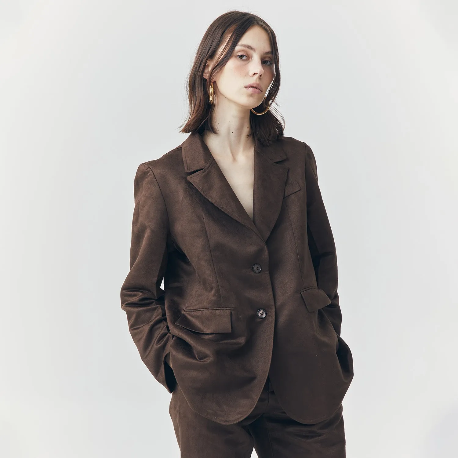 Jett Suede Blazer sold by Folklore Shop product image thumbnail 3