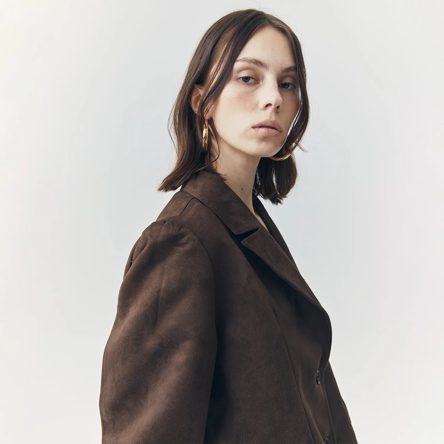 Jett Suede Blazer sold by Folklore Shop