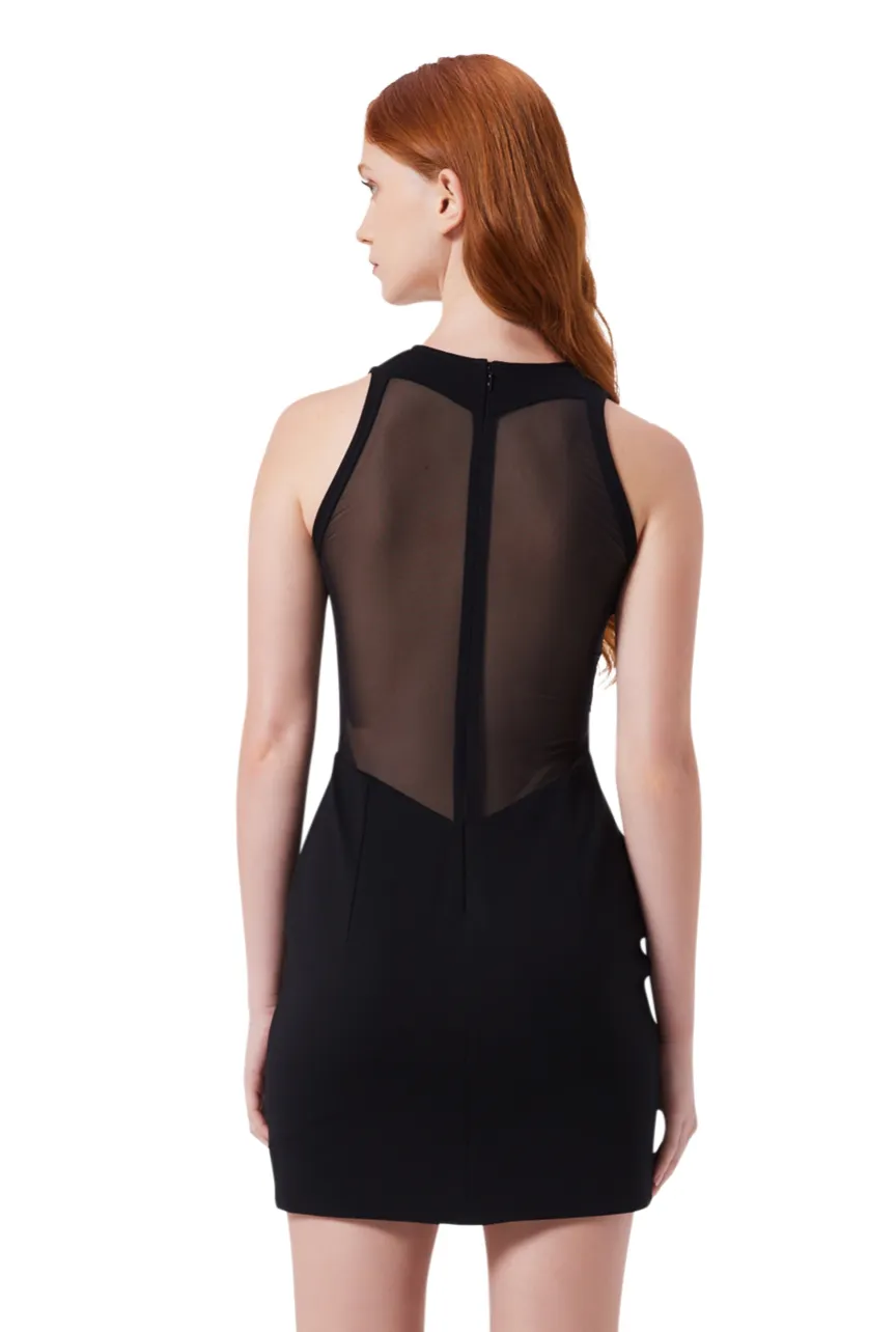 Lumière Mesh Dress in Black sold by Folklore Shop product image thumbnail 2