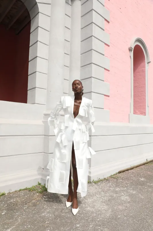 The Saraki Coat Dress sold by Folklore Shop