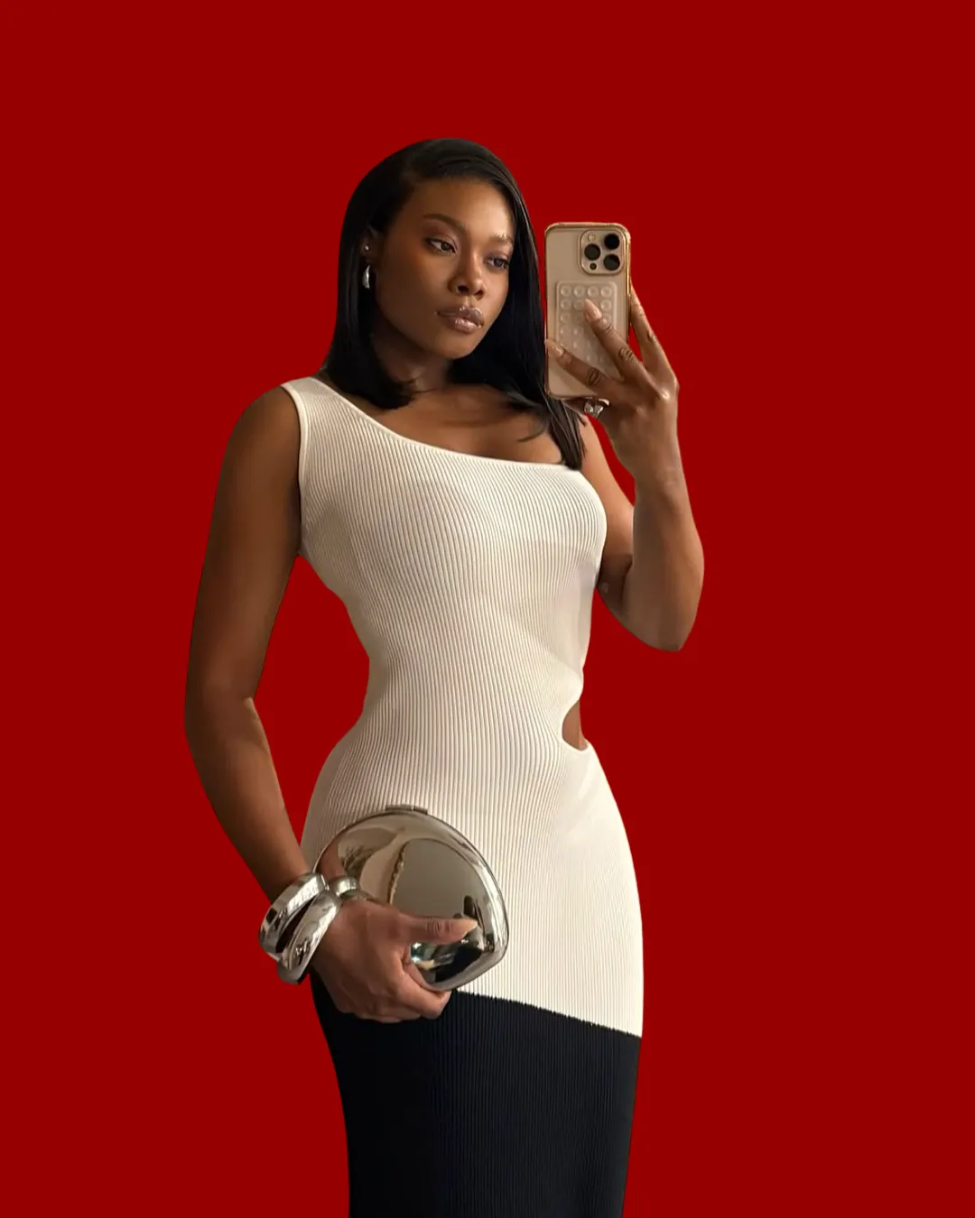 Monochrome hue dress sold by Folklore Shop product image thumbnail 2