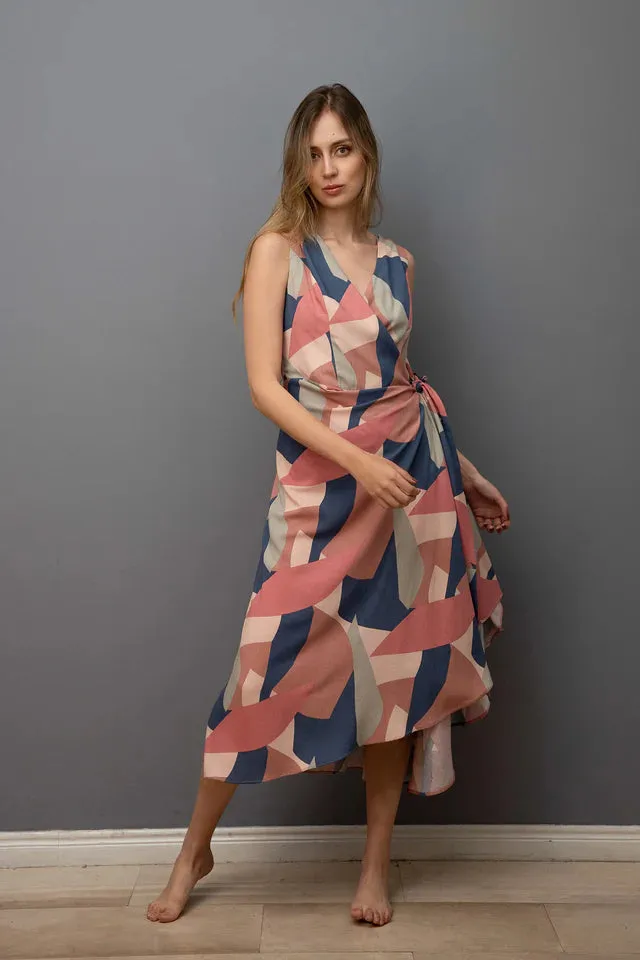 Marea Summer Twist Dress sold by Folklore Shop product image thumbnail 2