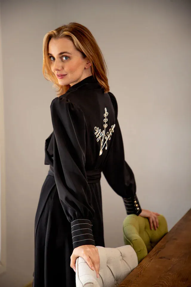 Anna Tie-Waist Dress sold by Folklore Shop product image thumbnail 3