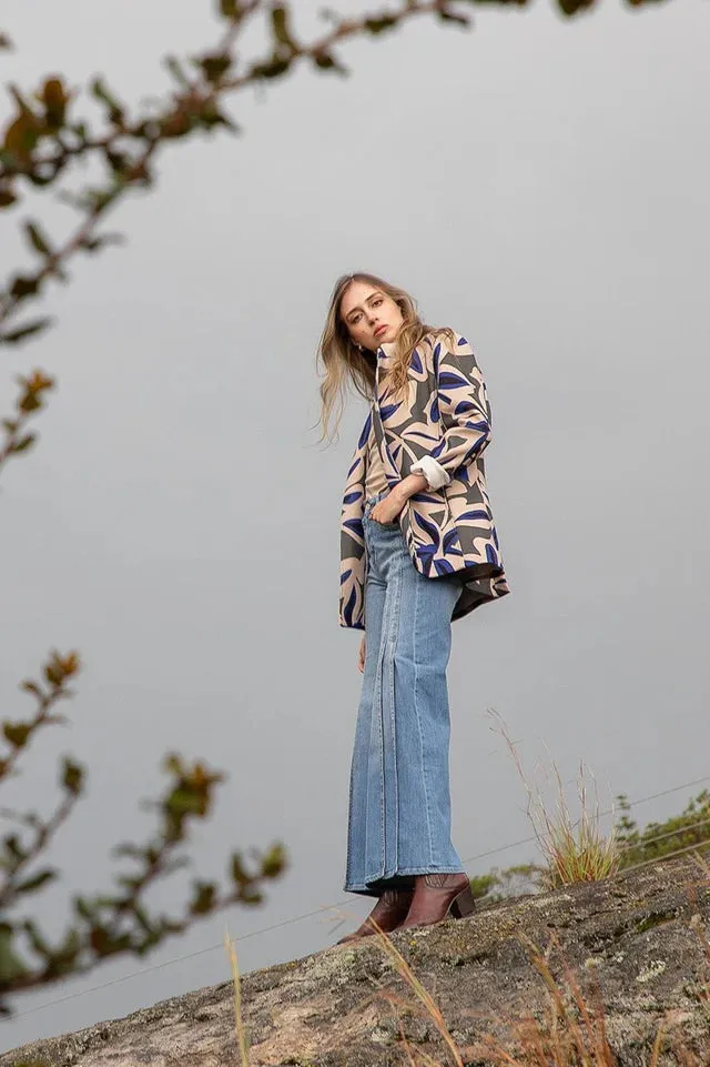 Botanik Patterned Blazer sold by Folklore Shop