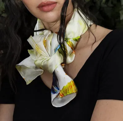 magnolia scarf sold by Folklore Shop product image thumbnail 2