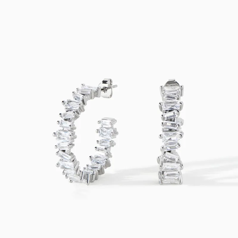 The Clarity Hoop Earrings sold by Folklore Shop