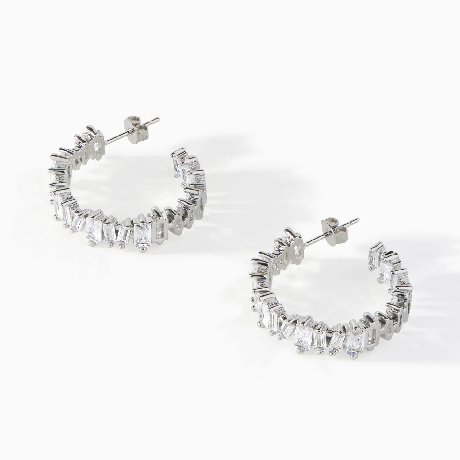The Clarity Hoop Earrings sold by Folklore Shop product image thumbnail 2