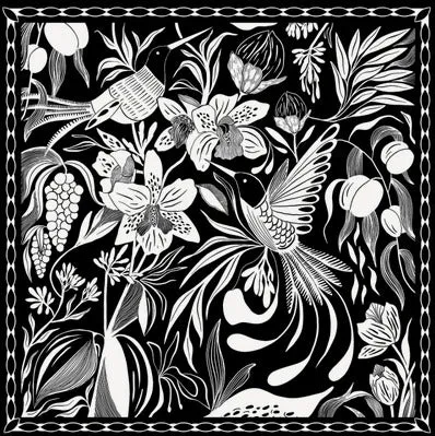 Black Mountain Nectar Scarf sold by Folklore Shop