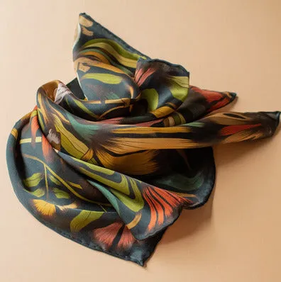 green gold deer handkerchief sold by Folklore Shop product image thumbnail 2