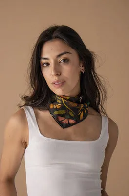 green gold deer handkerchief sold by Folklore Shop product image thumbnail 3