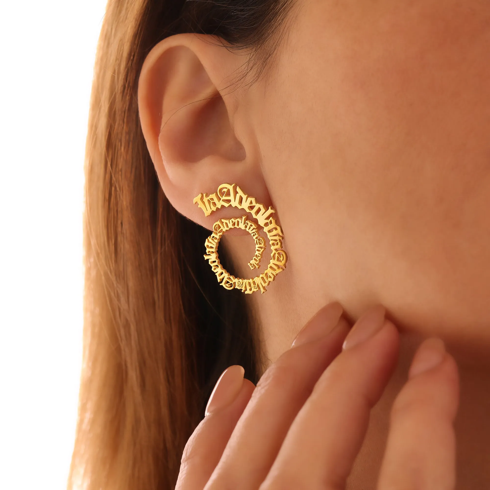 Spiral Earrings sold by Folklore Shop product image thumbnail 2