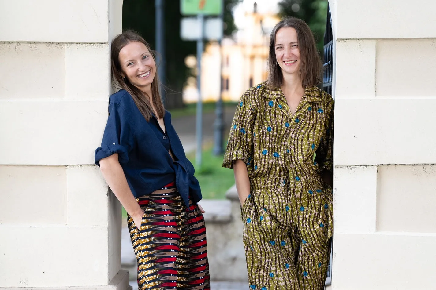 Ankara pallazo pants High Waist Wide Leg Cotton Pants sold by Folklore Shop product image thumbnail 5