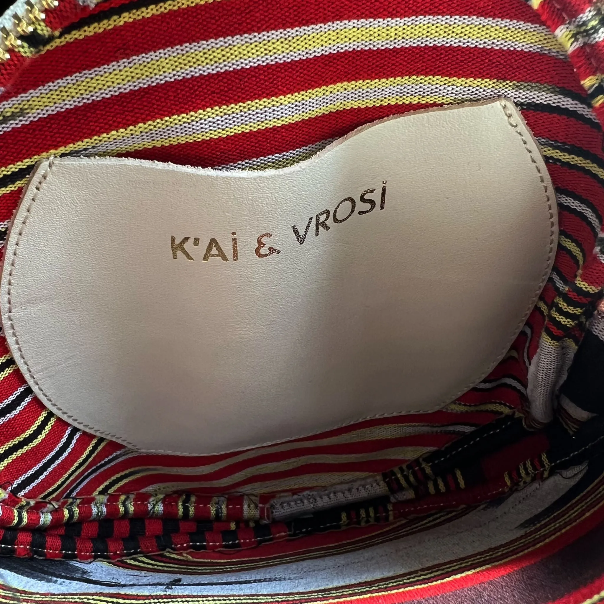 CONA MAXI - Round Beige Leather Crossbody Bag sold by Folklore Shop product image thumbnail 3