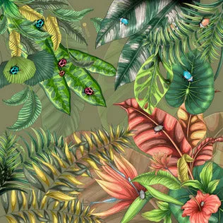 ladybug and insect handkerchief sold by Folklore Shop