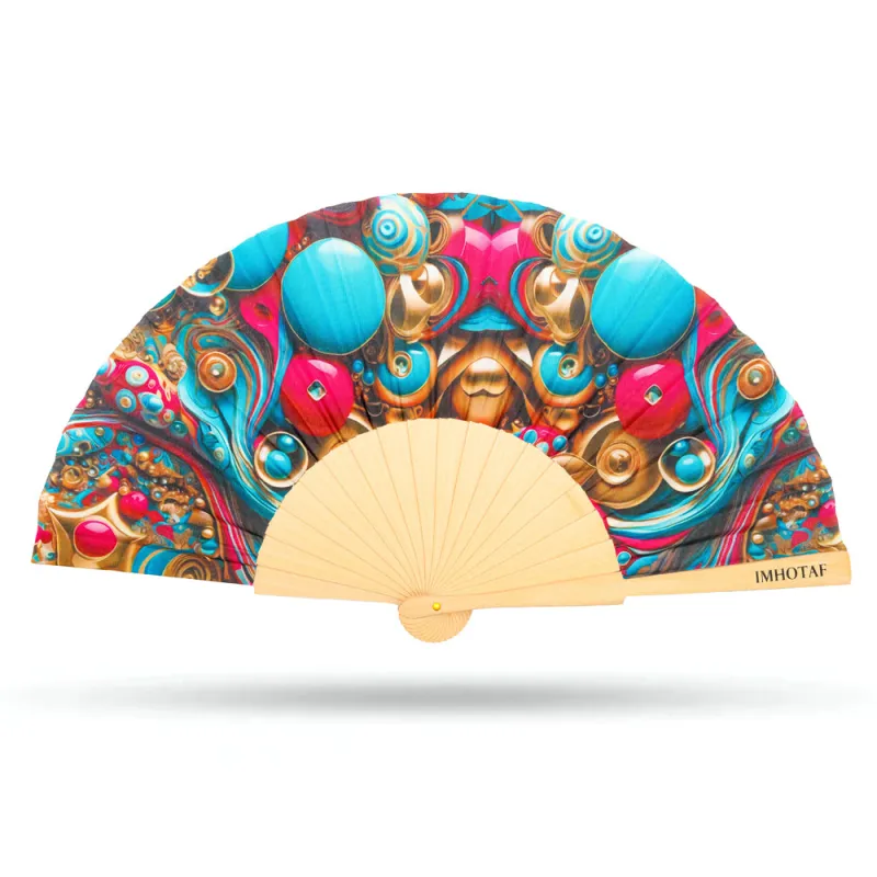 Stellar Jewels Hand Fan sold by Folklore Shop
