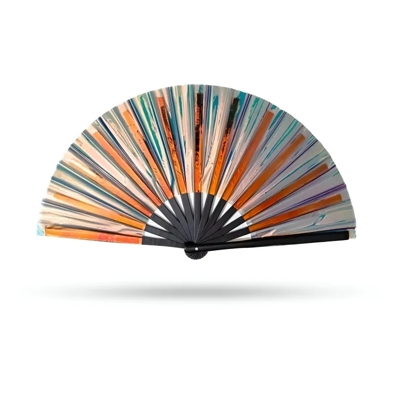 Peacock XL Hand Fan made by Folklore Shop