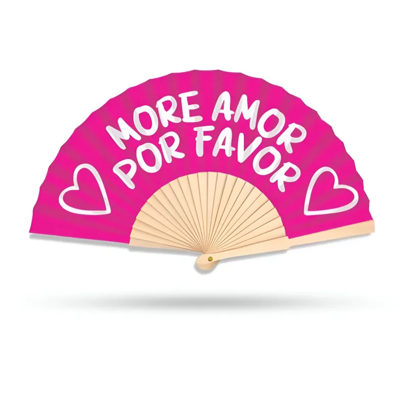 More Amor Hand Fan made by Folklore Shop