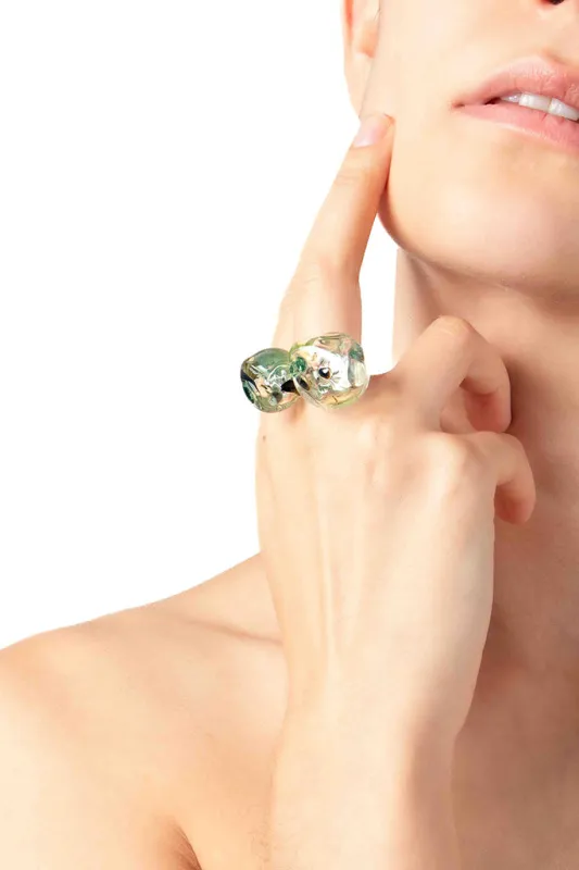 Soplo Double Ring sold by Folklore Shop