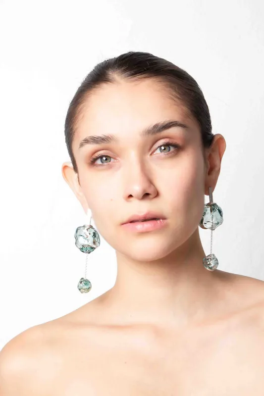 Soplo Double Earrings sold by Folklore Shop