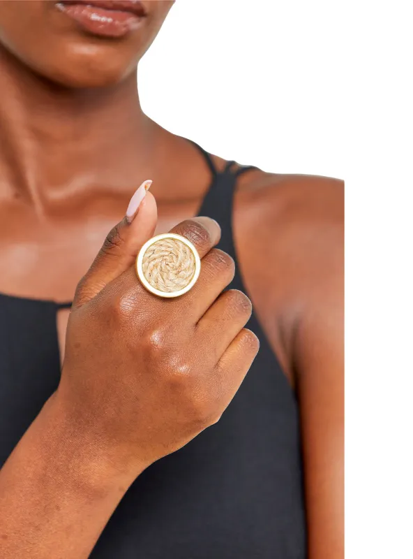 Luxe Luderu Statement Ring sold by Folklore Shop