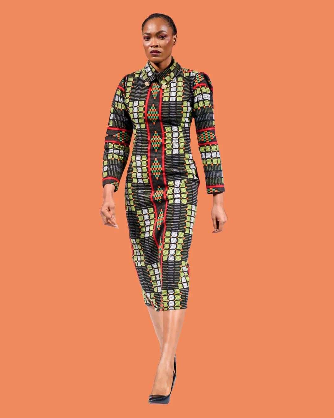 The Grid Dress sold by Folklore Shop product image thumbnail 5