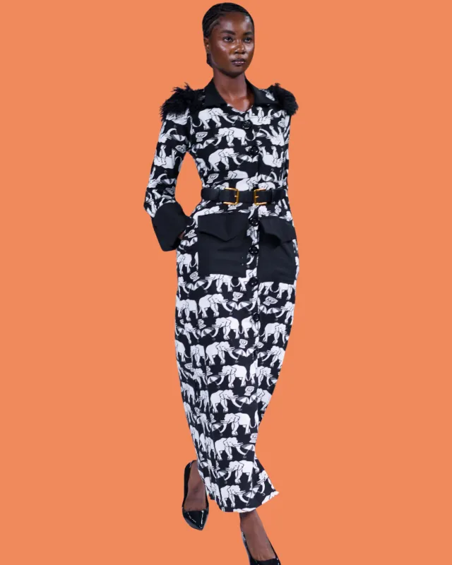 The Safari Statement Coat sold by Folklore Shop