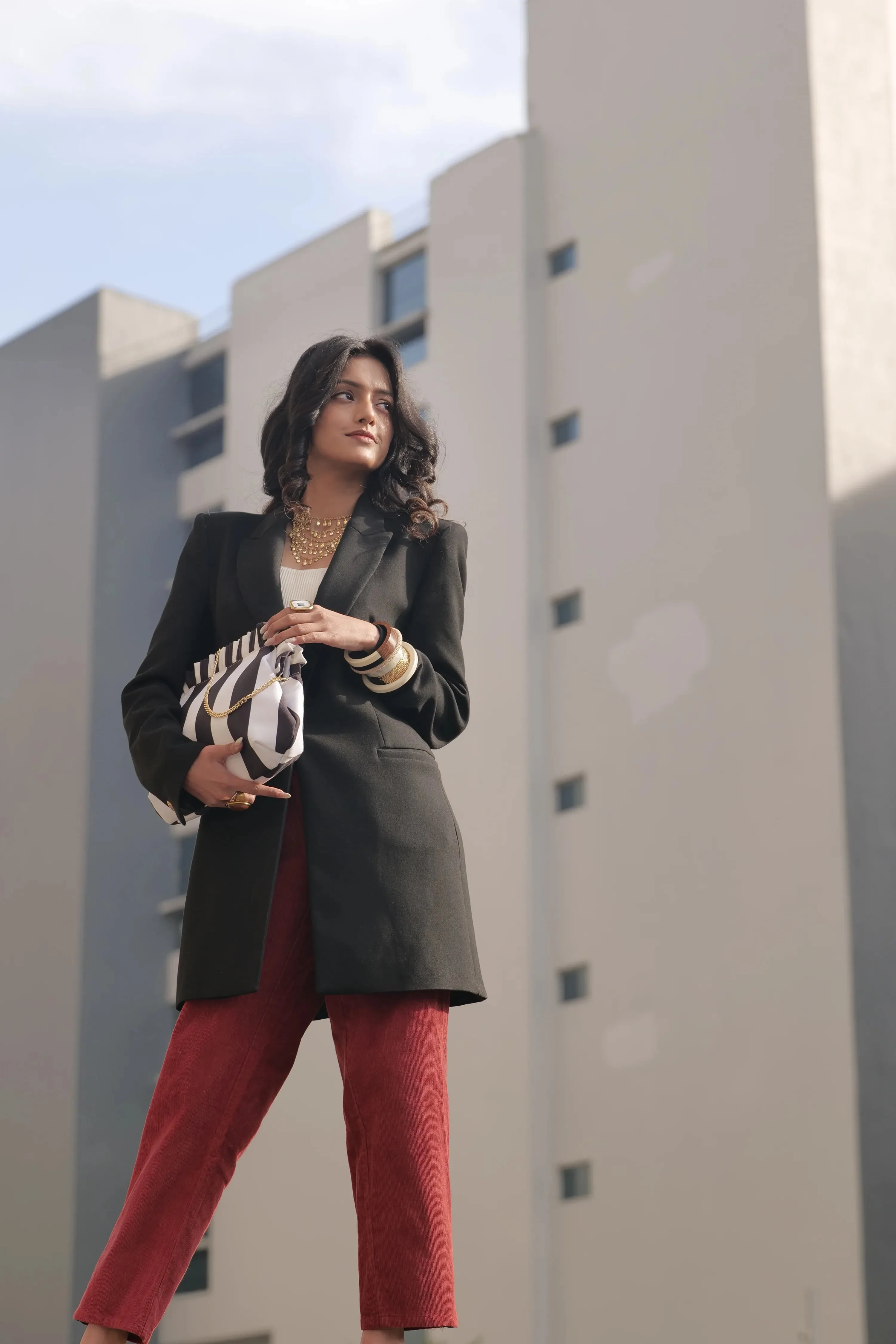 Nero Pochette - 10”H x 14”W Inches sold by Folklore Shop product image thumbnail 3