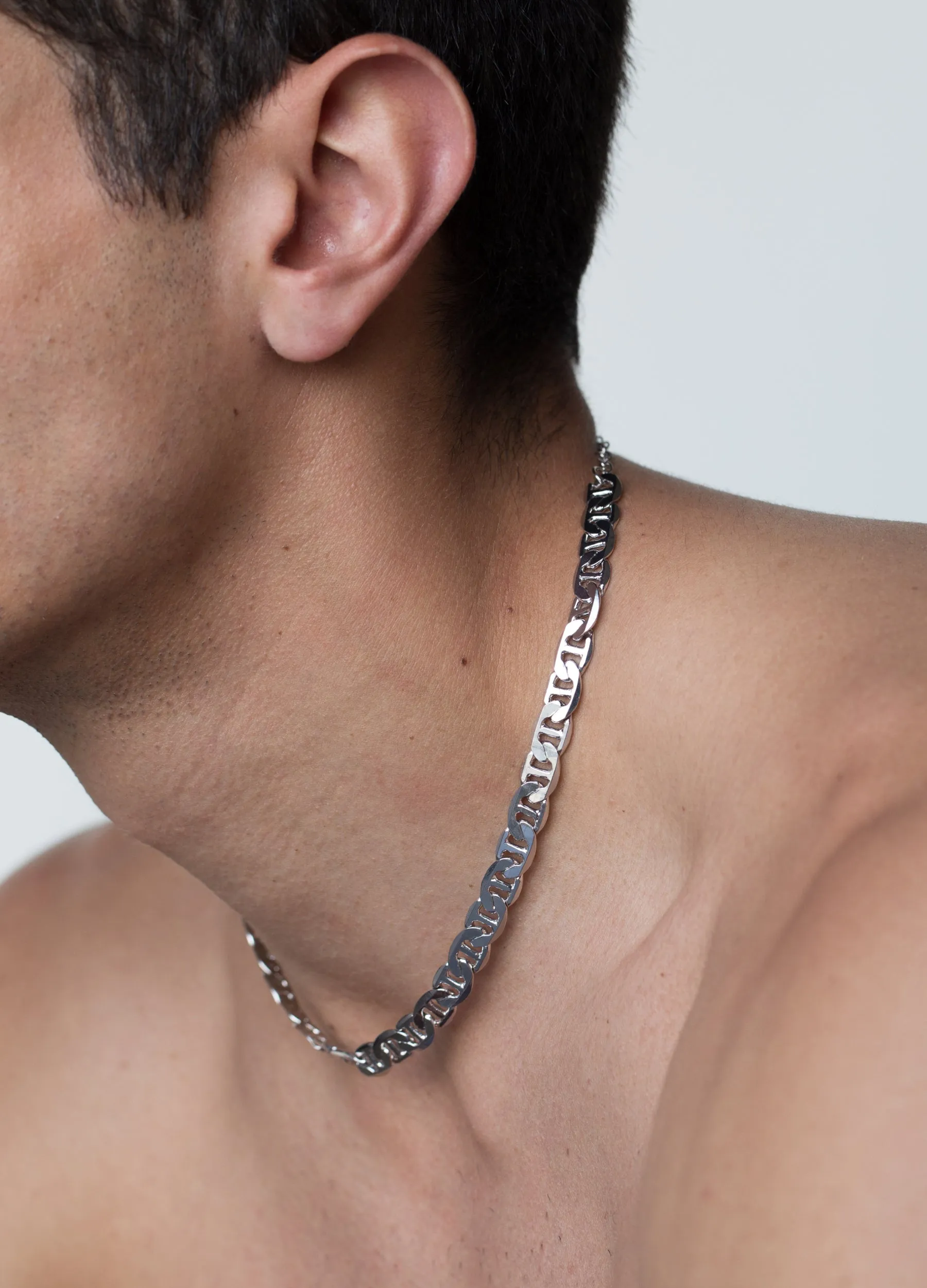 Gold Retro Link Chain Necklace sold by Folklore Shop product image thumbnail 5