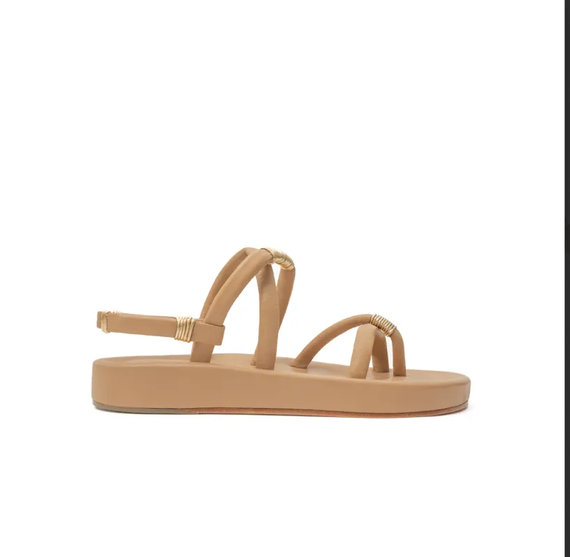 Flora Platform Crossover Sandal sold by Folklore Shop