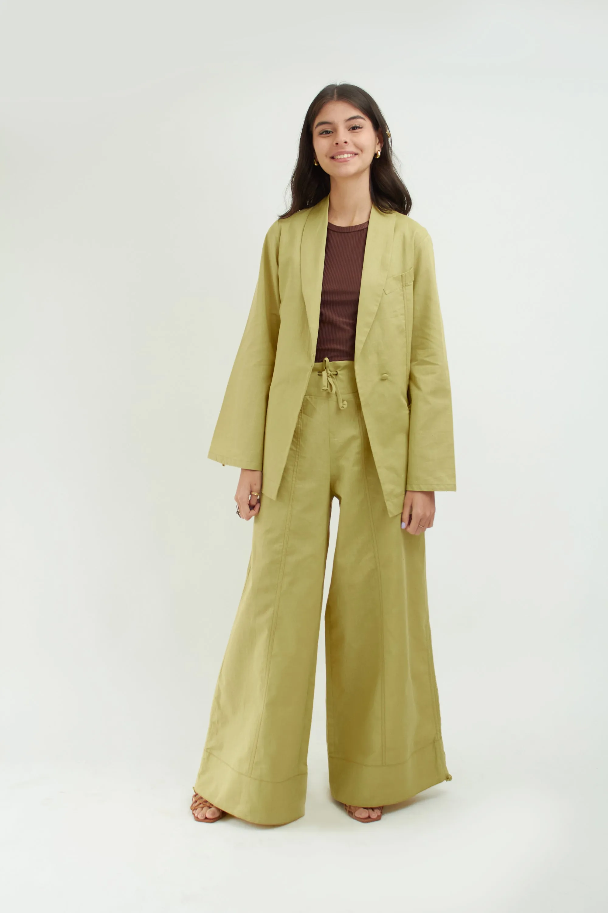 Cris Linen Blazer sold by Folklore Shop product image thumbnail 2