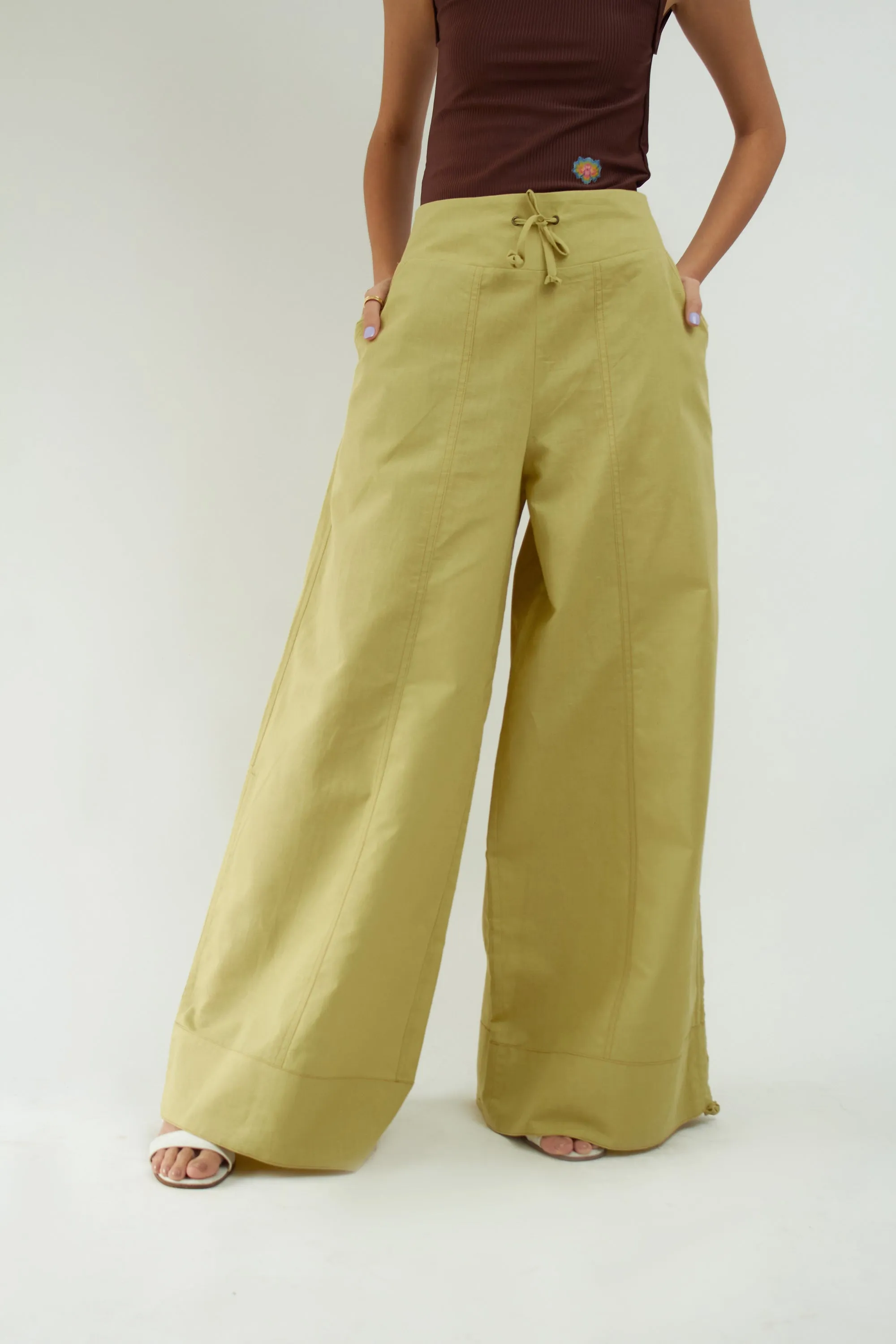 Cris Linen Pant sold by Folklore Shop product image thumbnail 3