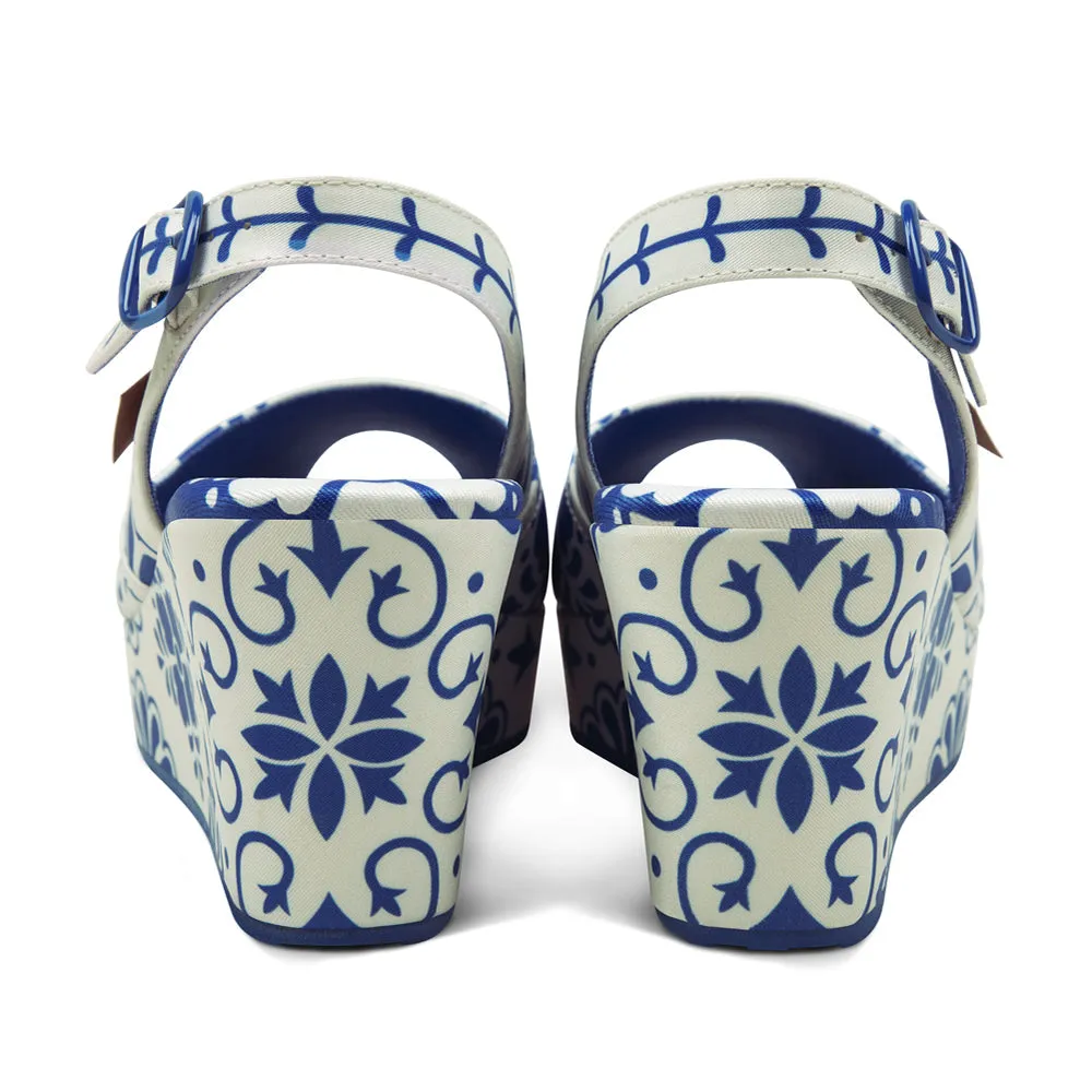 Talavera Women's Wedge Sandals sold by Folklore Shop product image thumbnail 5