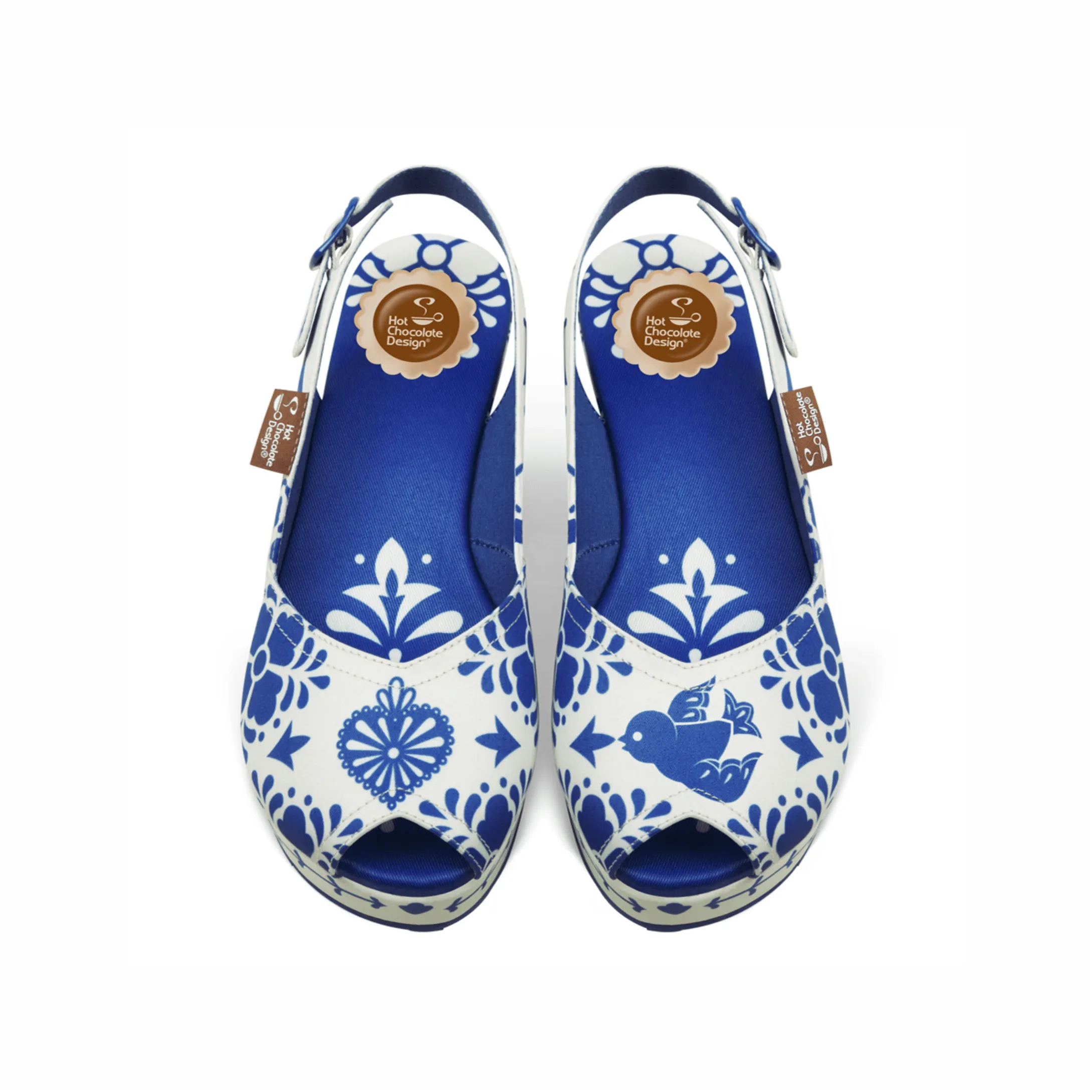 Talavera Women's Wedge Sandals sold by Folklore Shop product image thumbnail 2