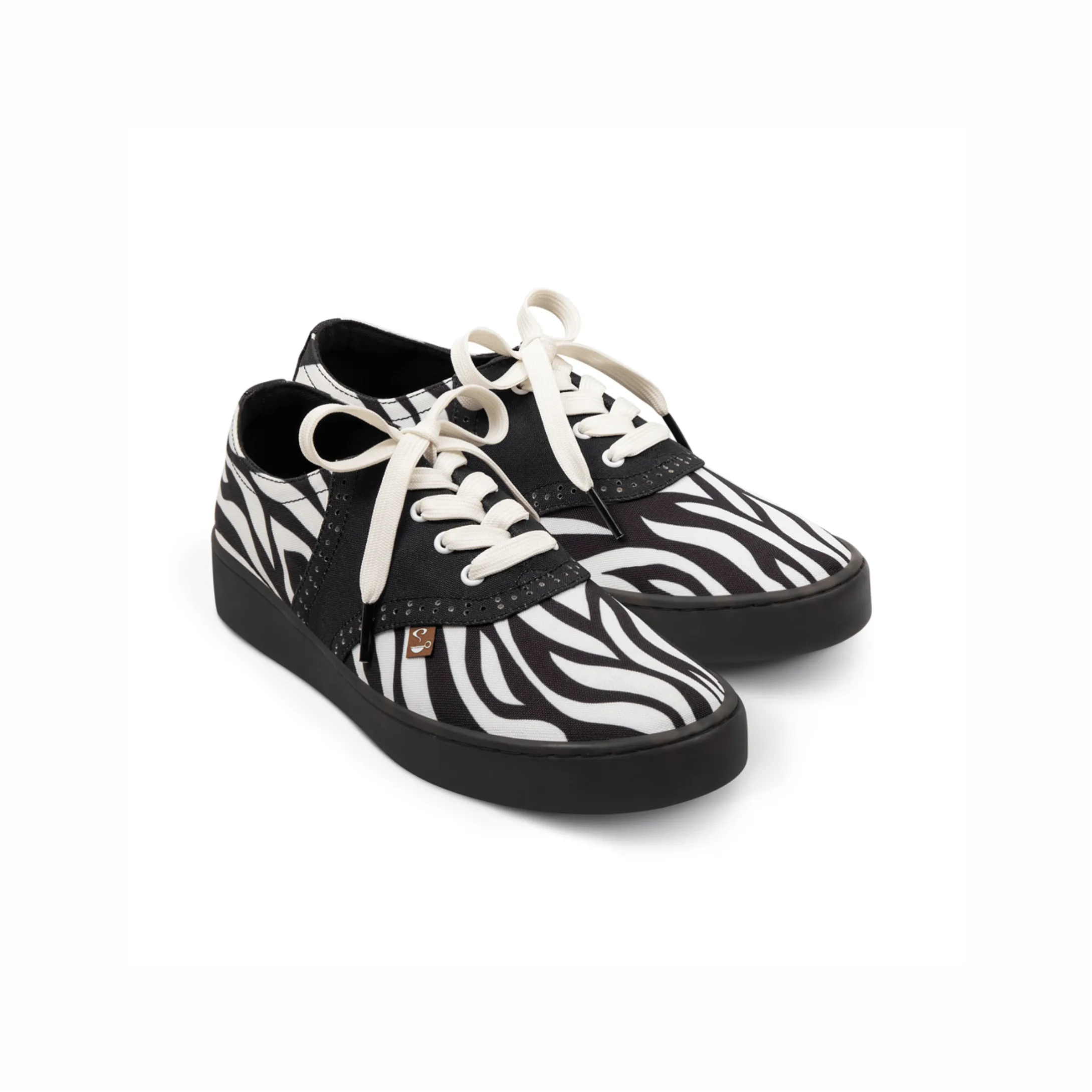 Saddle Zebra Casual Sneaker sold by Folklore Shop