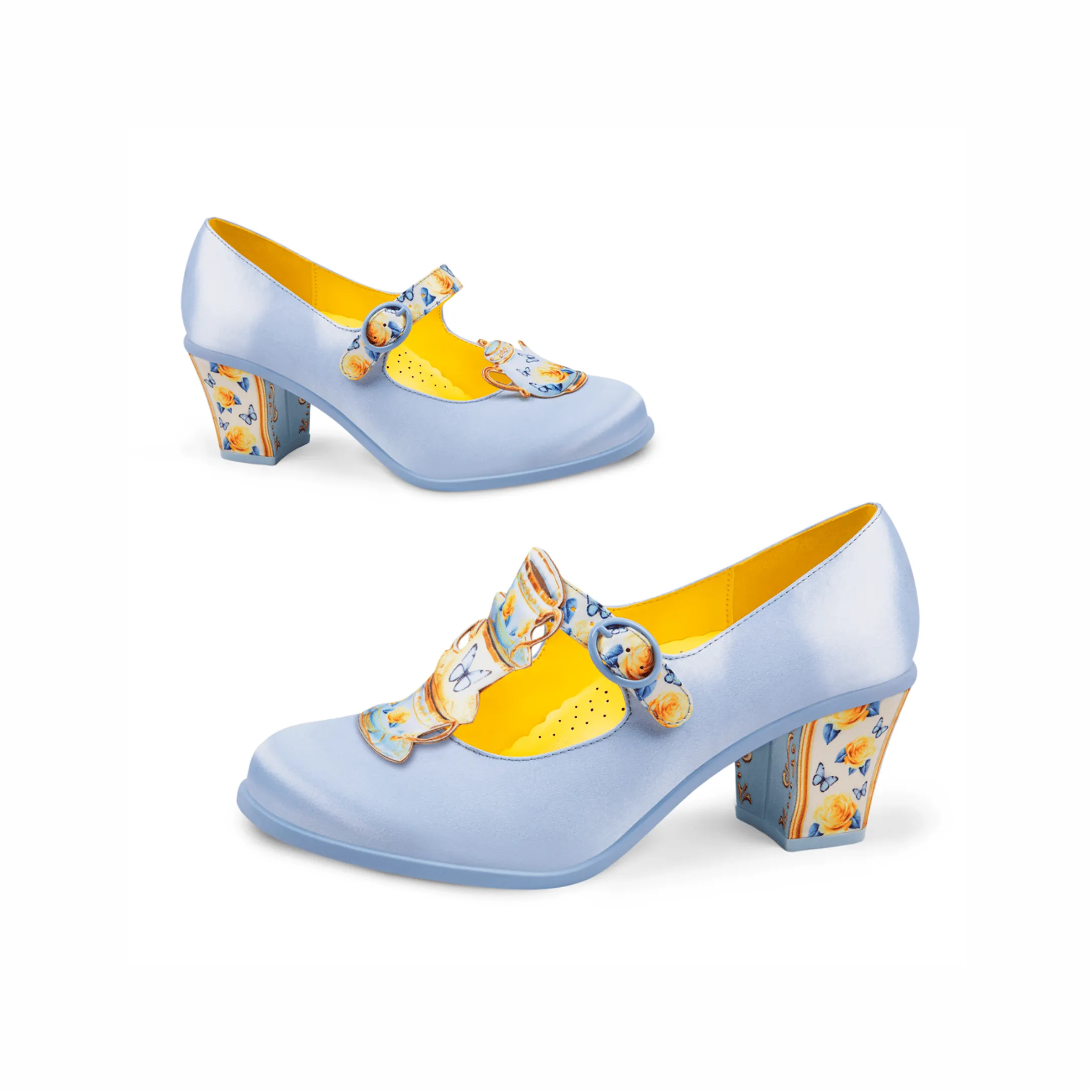 Tea Party Women's Mary Jane Pump sold by Folklore Shop product image thumbnail 4