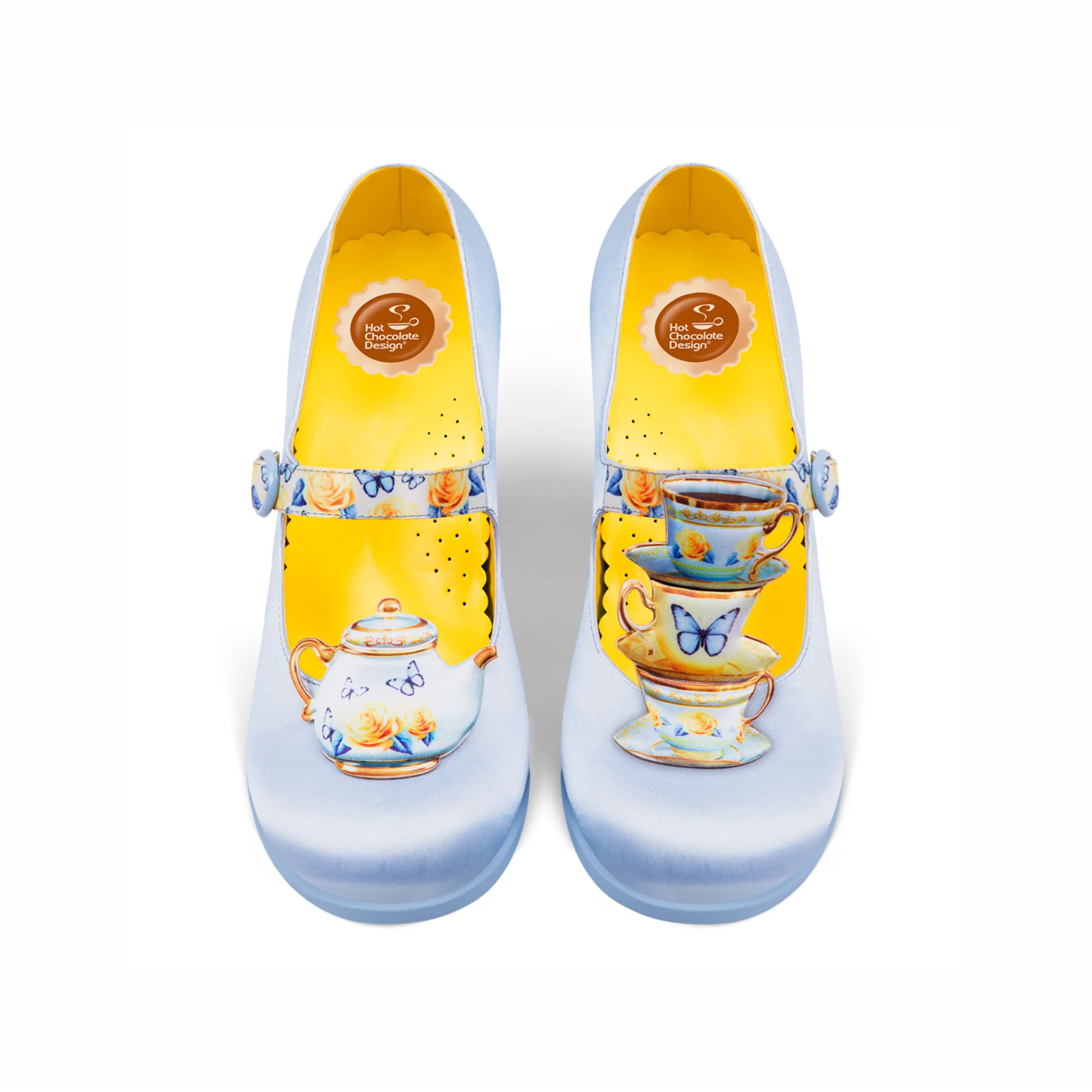 Tea Party Women's Mary Jane Pump sold by Folklore Shop product image thumbnail 2