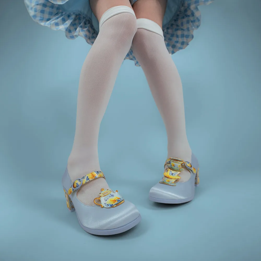 Tea Party Women's Mary Jane Pump sold by Folklore Shop product image thumbnail 3