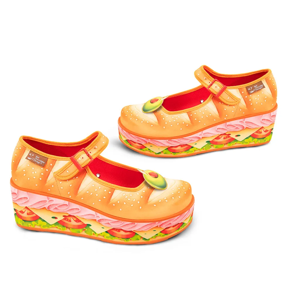 Footlong Women's Mary Jane Platforms sold by Folklore Shop product image thumbnail 5
