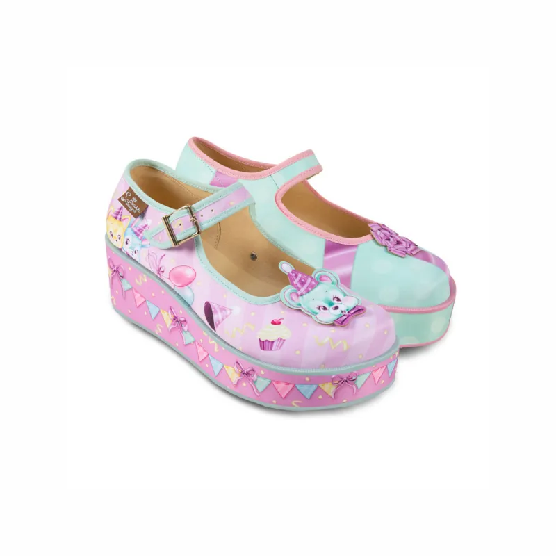 Birthday Buddies Women's Mary Jane Platforms made by Folklore Shop